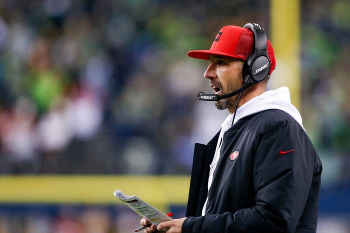 Kyle Shanahan © Joe Nicholson-USA TODAY Sports
